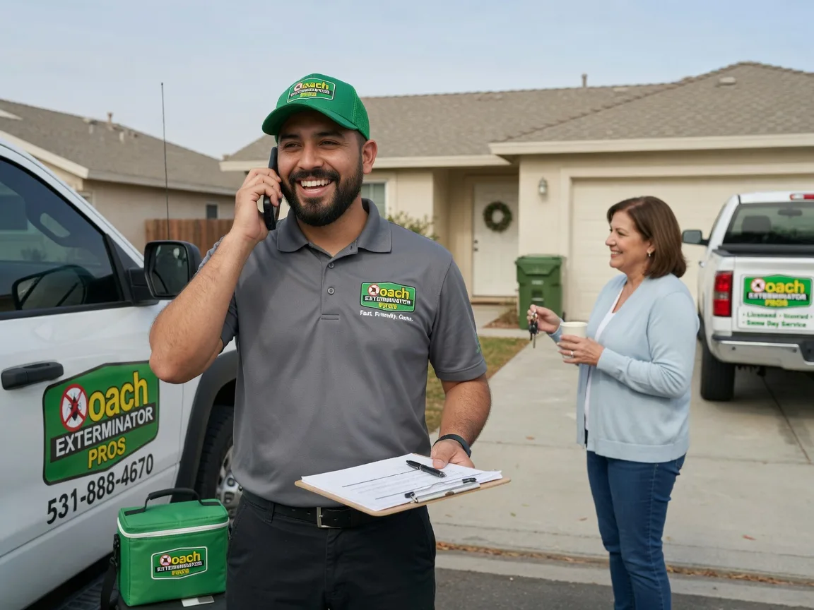 Pest Control Roach Exterminator Middle Point, OH FAQs